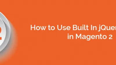 How to Use Built In jQuery Library in Magento 2