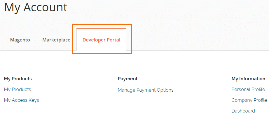 Developer-portal