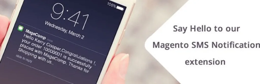 Say hello to our Magento SMS Notification extension