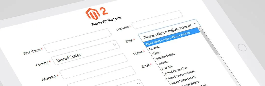 img How to Create Country State Dropdown in Magento 2 Custom Frontend Form