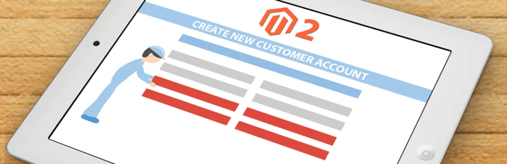 Magneto2 customer address field on customer sign up form