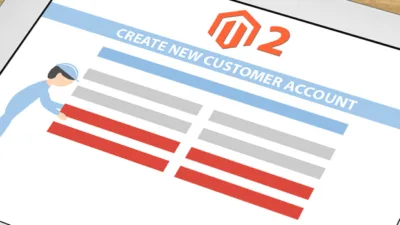 Magneto2 customer address field on customer sign up form