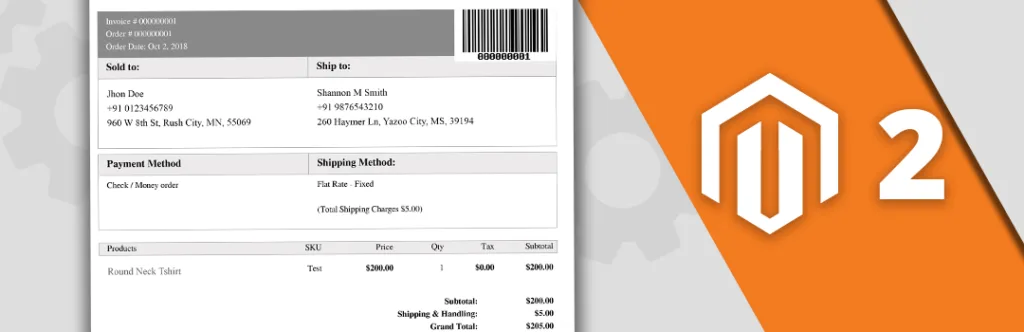 How to create Barcode of invoice ID and it add to invoice pdf In Magento 2