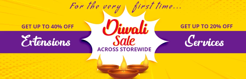 This Diwali Enjoy up to 40 off across all Magento Paid Extension Services