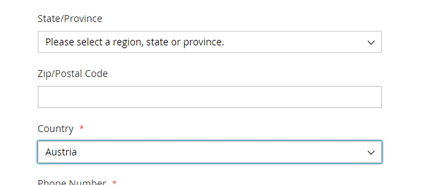 How to Make State Required for Checkout in Magento 2 Zip Code Optional