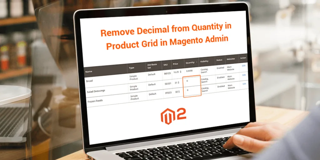 Remove decimal from quantity in product grid in Magento admin M2