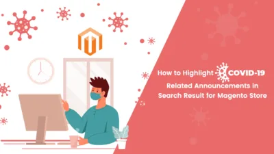 How to highlight COVID 19 related announcements in Search for Magento Store