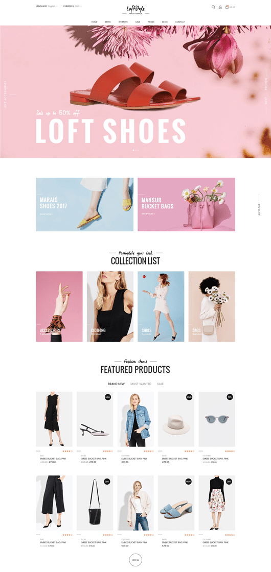 magento 2 theme loftstyle