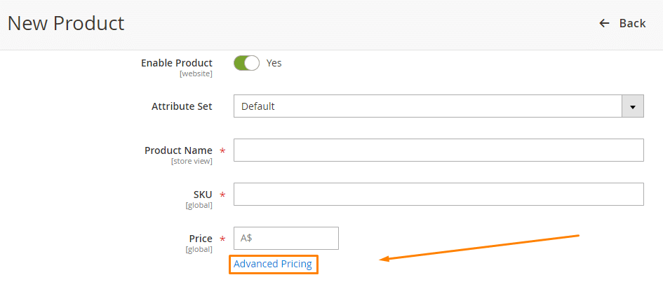 Magento 2 Configurable Product Advanced Price