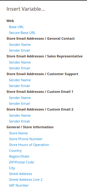 email template styles for magento 2