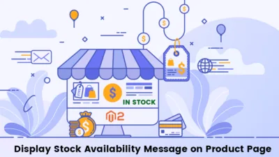 Display Stock Availability Message on Product Page