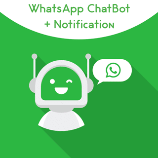 Shopify whatsapp chatbot and notification