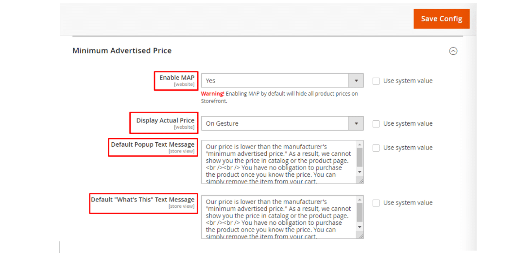 Minimum Advertised Price (MAP) in Magento 2