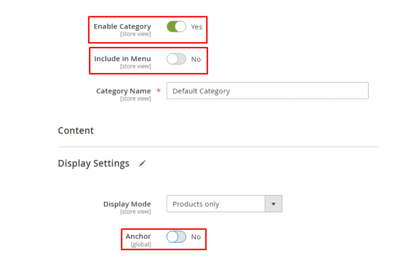 Hide a Category in Magento 2