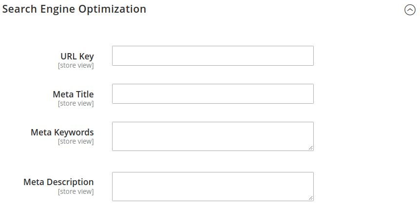 Search Engine Optimization for Subcategories