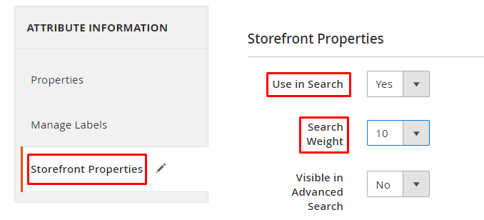 weight search magento 2