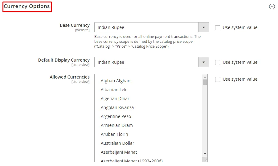 currency-options