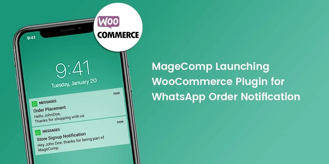 MageComp Launching WooCommerce Plugin for WhatsApp Order Notification (FREE)