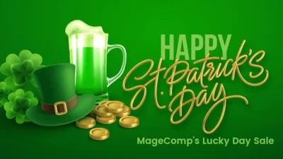 St Patricks Day 2021 MageComps Lucky Day Sale