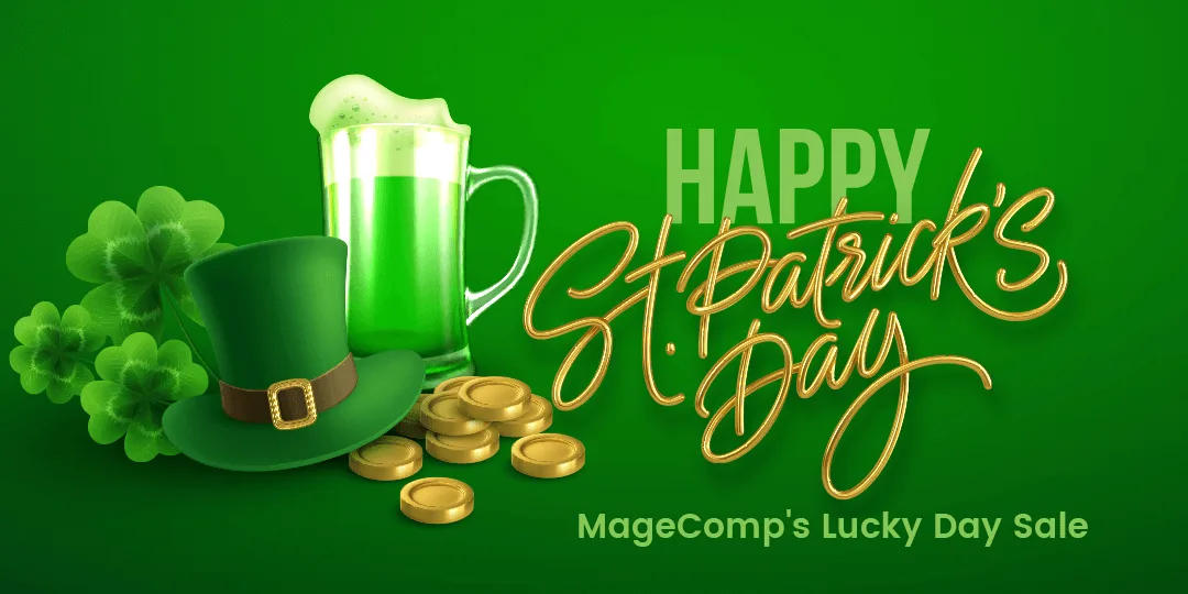 St Patricks Day 2021 MageComps Lucky Day Sale