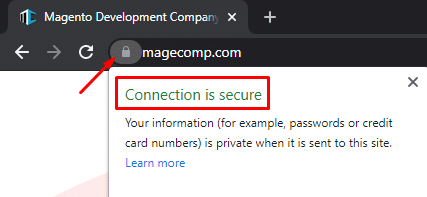 secure website