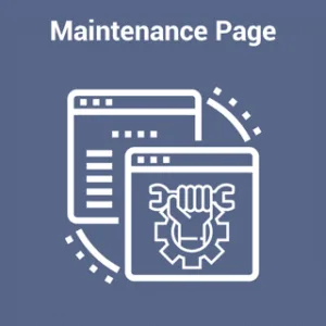 maintenance page