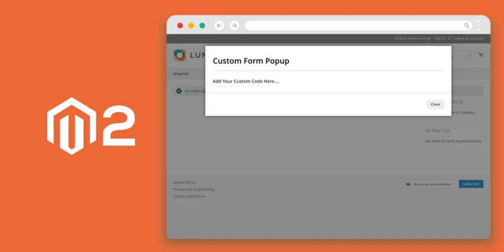 How to Create a Form Popup Modal in Magento 2