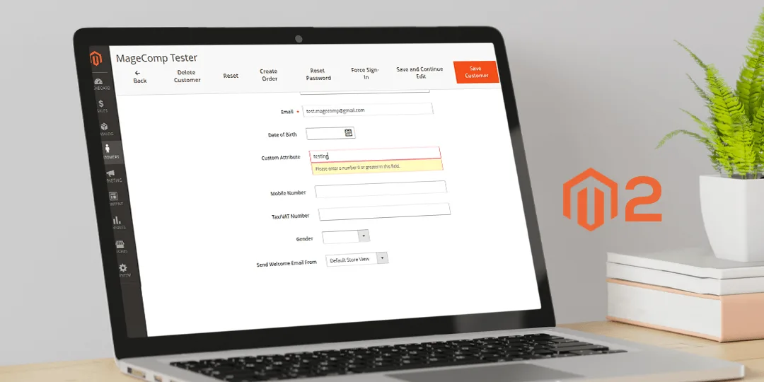 How to Apply Validation on Backend Customer Custom Field in Magento 2