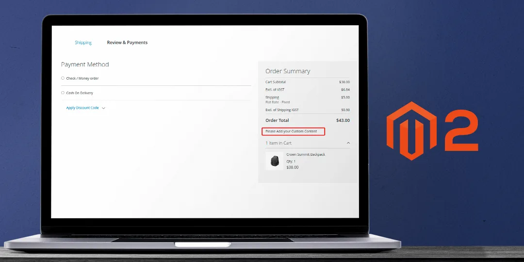 Customize Checkout Order Summary by Adding Custom Content in Magento 2