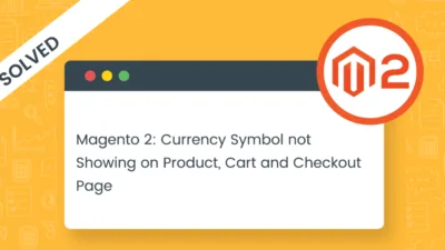 Currency Symbol not Showing on Product, Cart and Checkout Page in m2