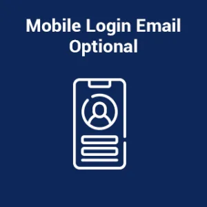 magento 2 Mobile-Login-Email-Optional