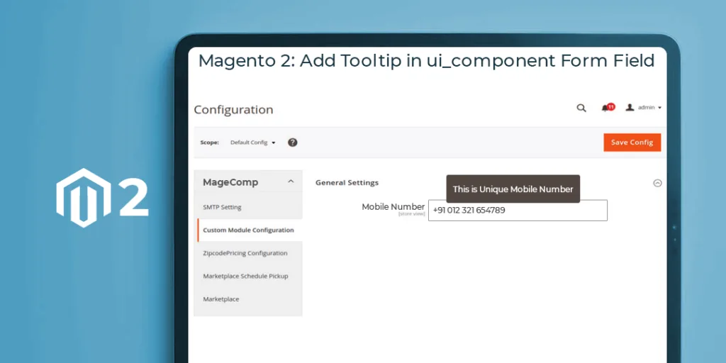 Add Tooltip in uicomponent Form Field in M2