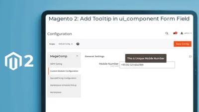 Add Tooltip in uicomponent Form Field in M2