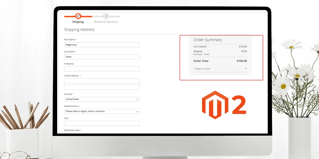 How to Show Order Summary in Shipping Step of Checkout In M2