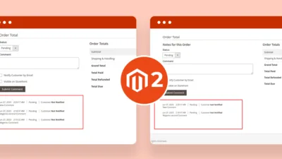 How to Delete a Specified Order Status Comment in Magento 2