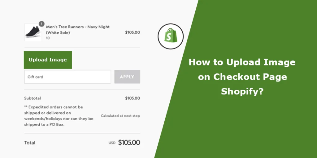 How to Upload Image on Checkout Page Shopify