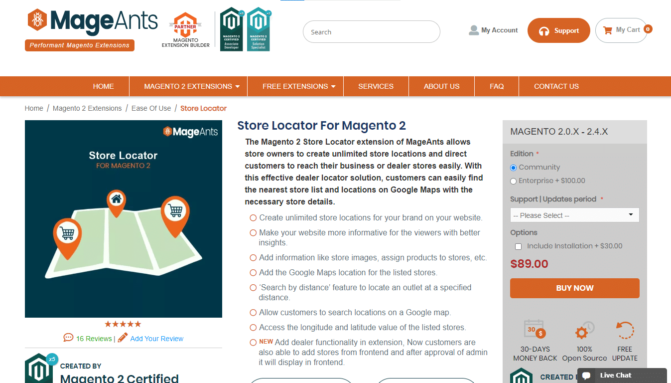 Top 10 Magento 2 Store Locator Extensions