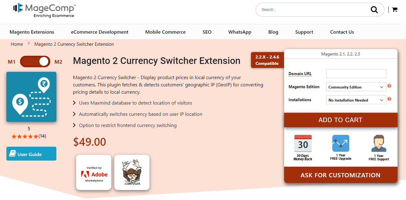 Top 10 Magento 2 Currency Switcher Extension Providers