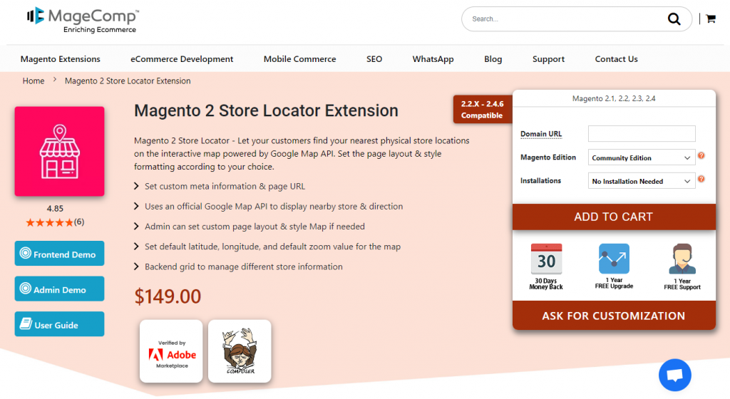 Top Magento Store Locator Extensions Magecomp