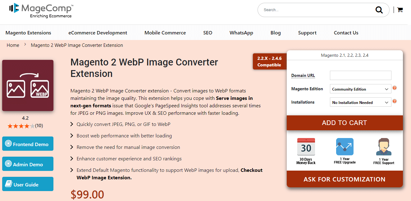 Top Magento 2 WebP Image Converter Extension Providers