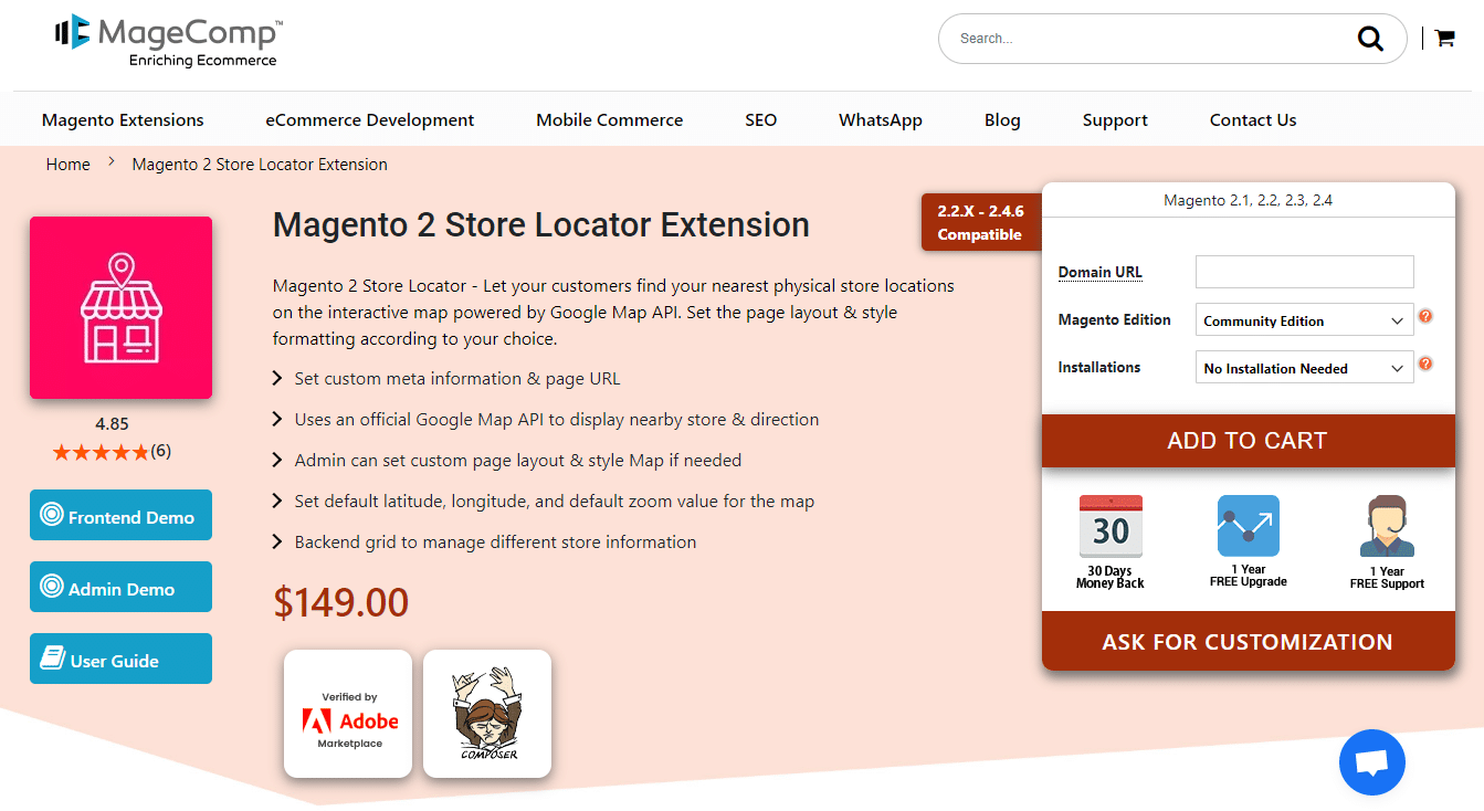 Top 10 Magento 2 Store Locator Extensions