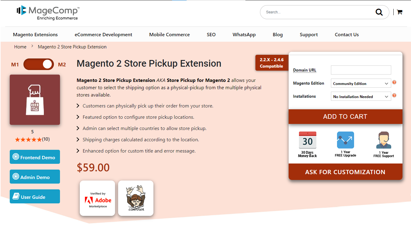 Top 5 Magento 2 Store Pickup Extensions