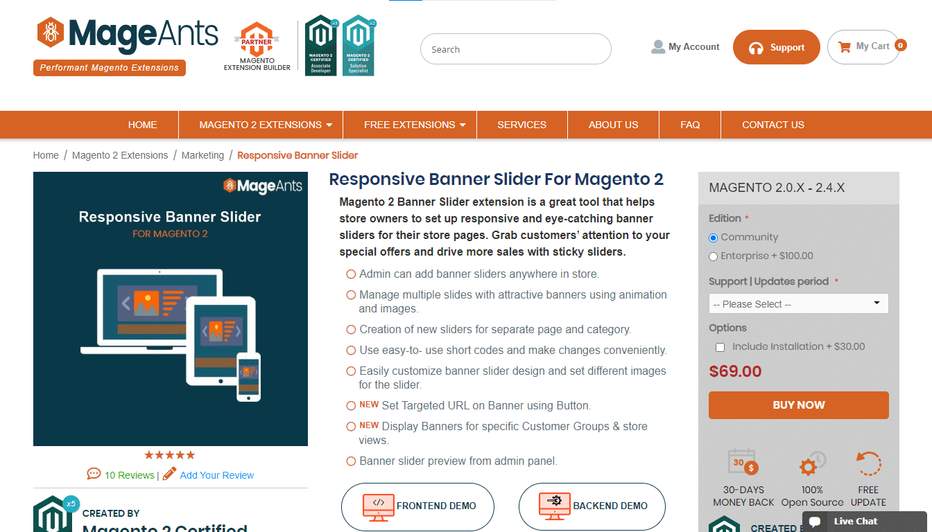 Top 10 Magento 2 Banner Slider Extensions