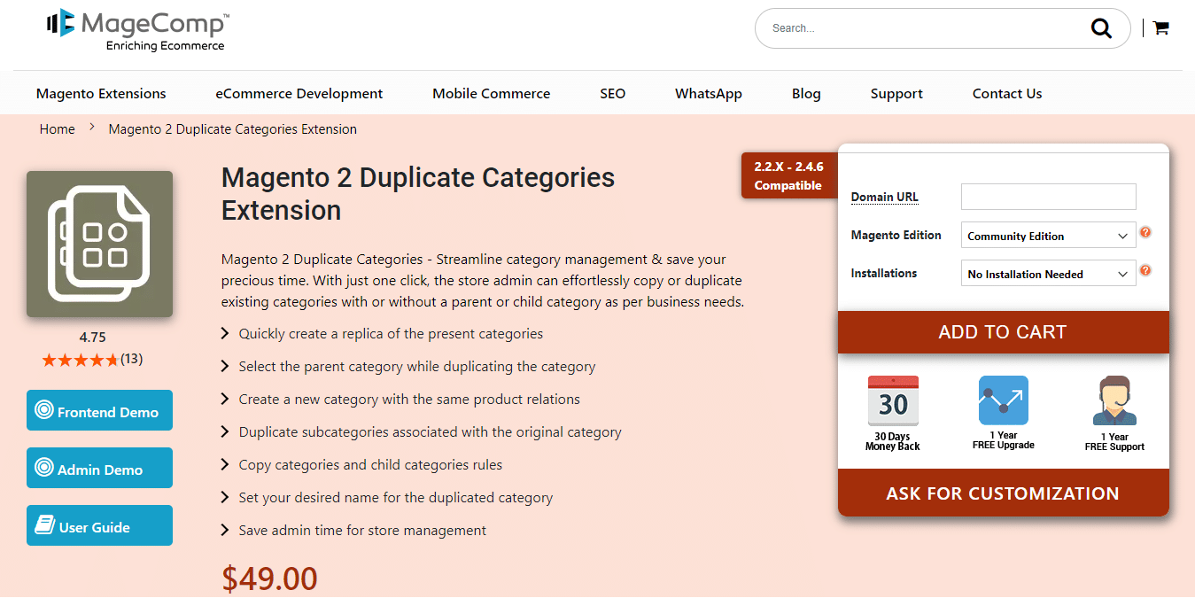 Top Magento 2 Duplicate Categories Extension Providers