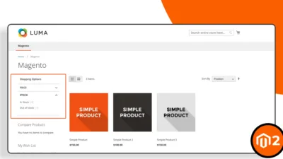 How to Add Stock Filter on Category Layered Navigation in Magento 2