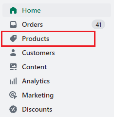 How to add Sizes of Products on Shopify