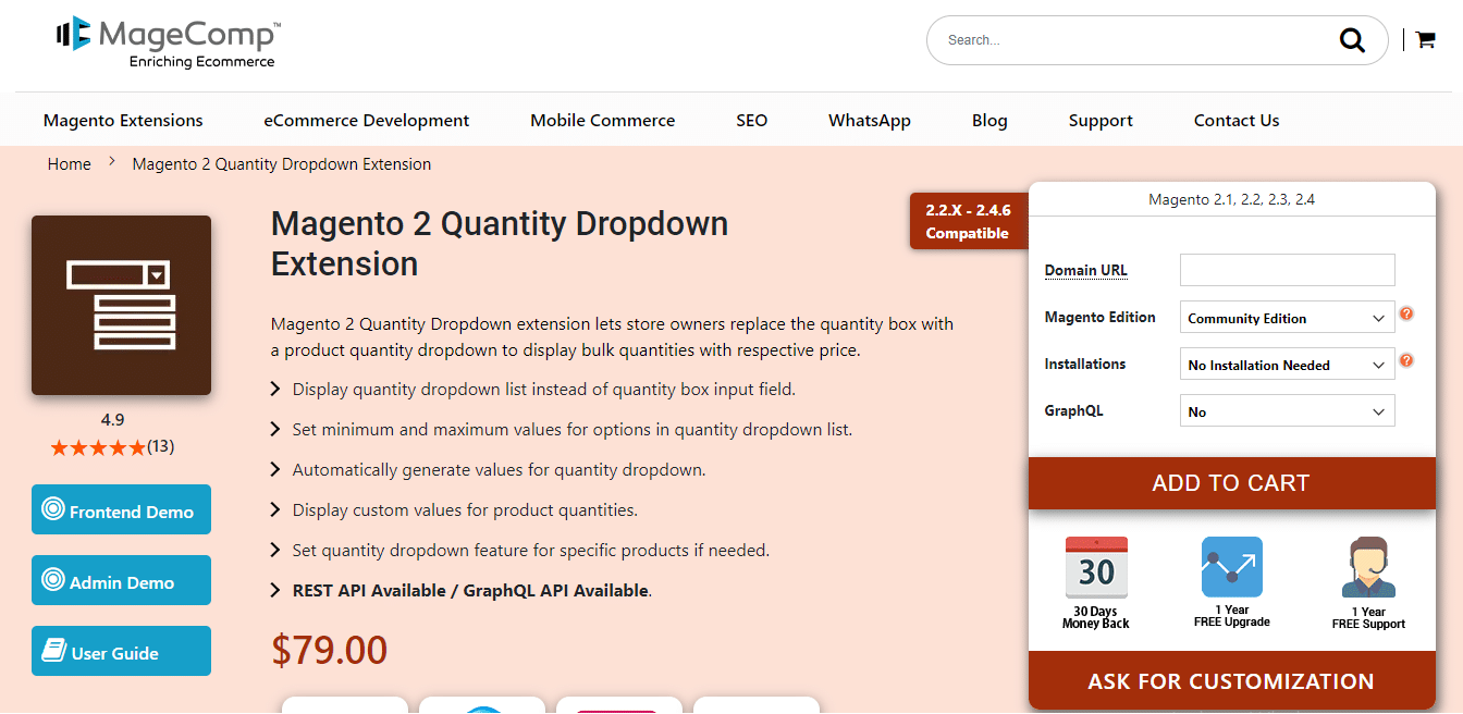 Top 6 Magento 2 Quantity Dropdown Extension Providers