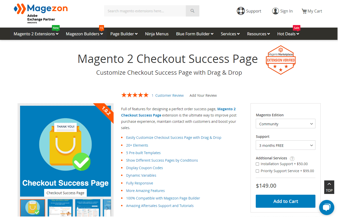 10 Best M2 Checkout Success Page Plugins for Attractive Thank You Pages