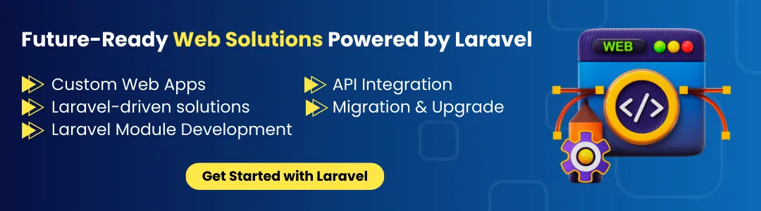 Laravel Development Service CTA