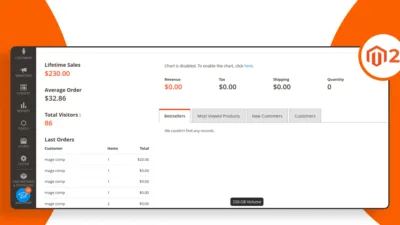 How to Add Website Total Visitor on Admin Dashboard in Magento 2